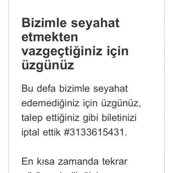 Kamil Koç Ücret İadesi Yapmıyor