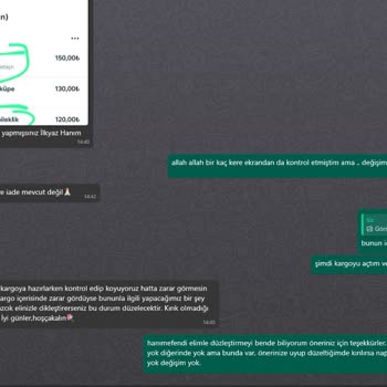 Takıfunda İade Ve Değişim Yapmaması Müşteri Memnuniyetsizliği