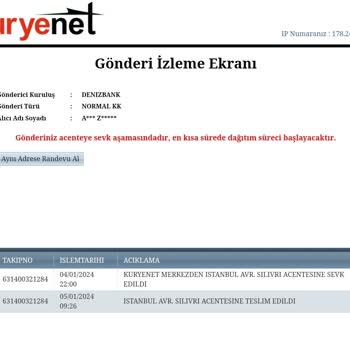 13 Gün Teslimat Bekleyişi: Kuryenet Gecikmesi Şaşkınlığı