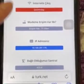 TurkNet Hizmetimi Kısıtladı İnternet Bağlantımı Kesti