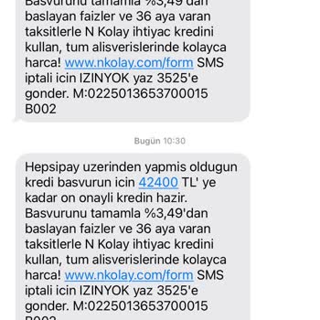 N Kolay Kredi Mağduriyeti