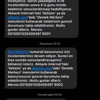 Akbank Para Sıkışması Mağdurum