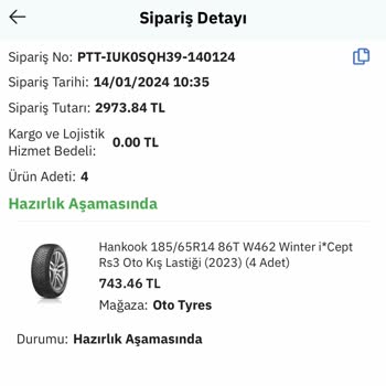 Oto Tyres Satıcısı Mağduriyet Var