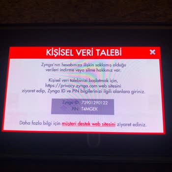 Zynga Süresiz Ban Kaldırma