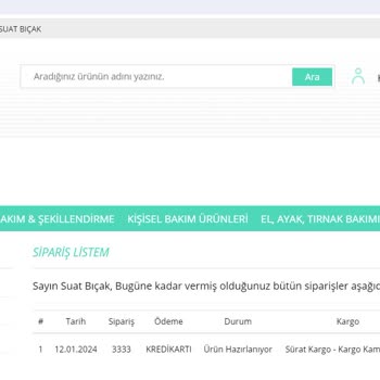 Butikgaraj Firmasının Ürünleri Göndermemesi