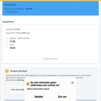 Pegasus Fazladan Bilet Parası Kredi Kartımdan Ödeme