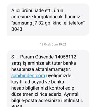 Sahibinden Param Güvende İle Para Gelmemesi