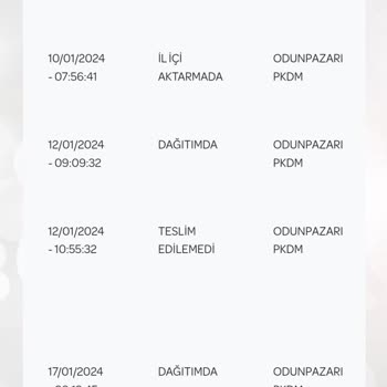 PTT Kargo Kargom Elime Ulaşmadı