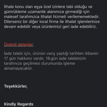 DHL Gümrük Konusunda Umursamaz