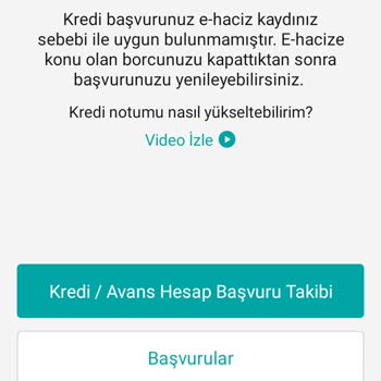 Bankacılık Düzenleme ve Denetleme Kurumu Borcum Olmadığı Halde E-haciz Kaydı Bulunuyor
