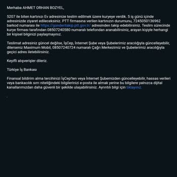 PTT Kargo PTT 10 Gündür Kargomu Teslim Edemedi!