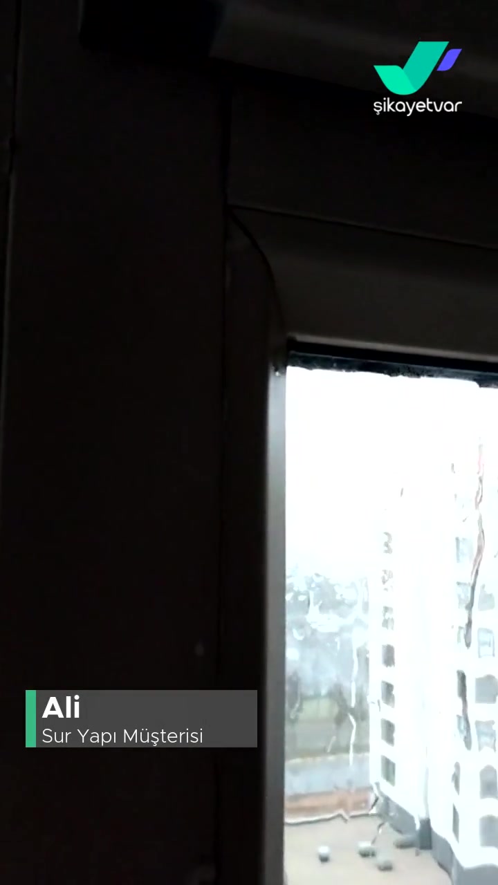 Sur Yapı 5 Aylık Ev Yağmurda Su Alıyor videonun kapak resmi
