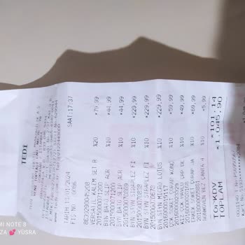 Tedi Ücret Ödememi İstiyorum