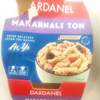 Dardanel Ton Balıklı Makarna Değil Tuz Satıyorsunuz
