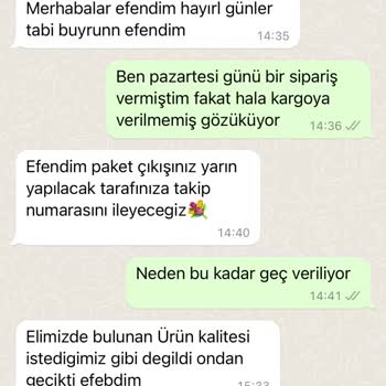 Qafiye Prive Ürünümü Kargoya Vermiyor