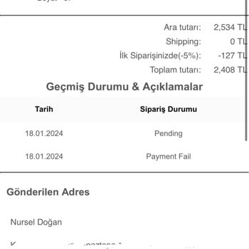 Balmainturkey.com Online Alışverişte Beklenmedik Sorun!