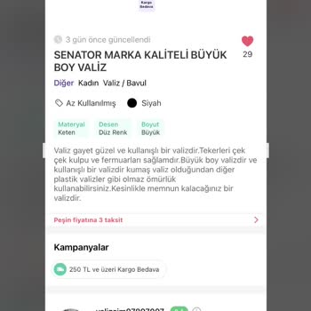 Dolap Uygulamasının Kusurlu Ürünün Kargo Bedelini Bana Ödetmesi