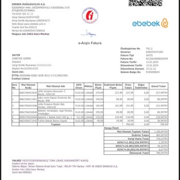 ebebek Koşulsuz İade Yazmasına Rağmen Tekstil Ürünleri Alınmıyor