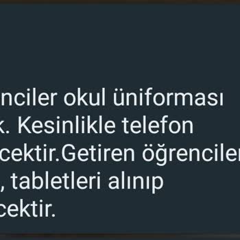 Milli Eğitim Bakanlığı (MEB) Merveşehir Ortaokuluna Şikayet