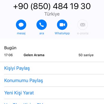 0850 484 19 30 Ev İnternetiniz Süresi Bitmiştir Diyerek Arandım!