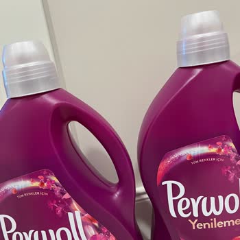 Perwoll Deterjan Neredeyse Yarısı Boş