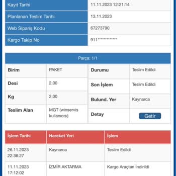 Sürat Kargo Üç Aydır Ödemediğiniz Kayıp Kargo Ücretimi İstiyorum
