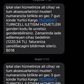 Turkcell Superonline Teslim Aldığı Cihaza Fatura Kesiyor