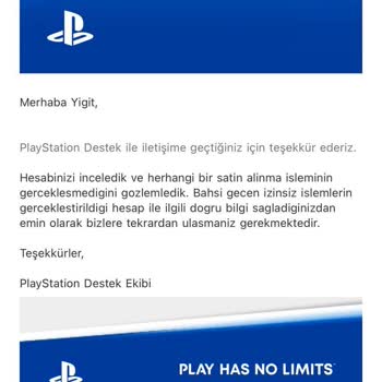 PlayStation Türkiye Hesabım Hacklendi Ve Gereken Destek Verilmedi!