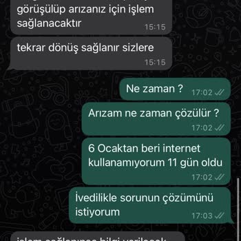 Turbo Net Hizmet Alamama Sorunu