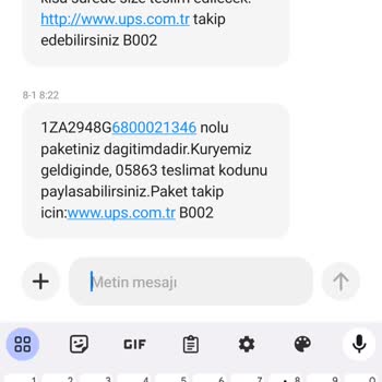 UPS Türkiye Mağdurluğunu Ne Yapsam Çözemiyorum
