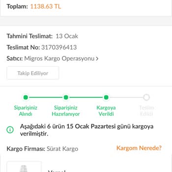 Trendyol'dan Aldığım Ürün 10 Gündür Teslim Edilememiştir
