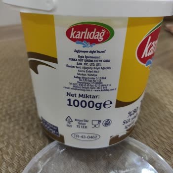 Karlıdağ Tereyağı Memnun Kalmadık Şikayet