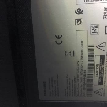 Samsung 50tu8000 Televizyonda Tekrarlanan Ekran Arızası