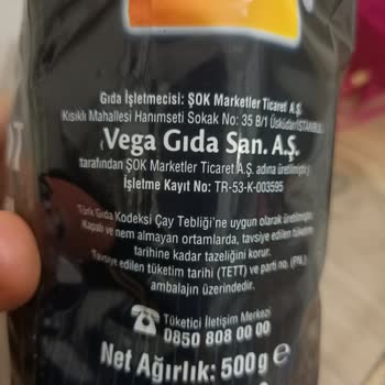 Şok Marketler Paketlenmiş Çayın İçinden Beklenmedik Maddeler Çıktı