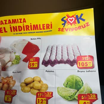 Şok Mağazası Etiket Sorunu