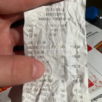 Şok Mağazası Etiket Sorunu