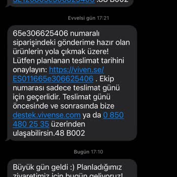 Vivense Haftalardır Yapılmayan Teslimat!