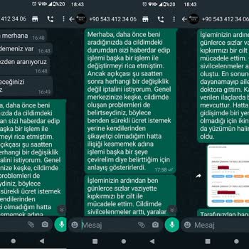 Vogue Lux Güzellik Merkezi Ücretini Ödeyip Yaptırdığım İşlem Sonrası Cildim Enfeksiyon Kaptı!