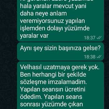 Vogue Lux Güzellik Merkezi Ücretini Ödeyip Yaptırdığım İşlem Sonrası Cildim Enfeksiyon Kaptı!