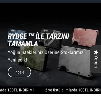 Rydge Muhatap Bulamıyorum!