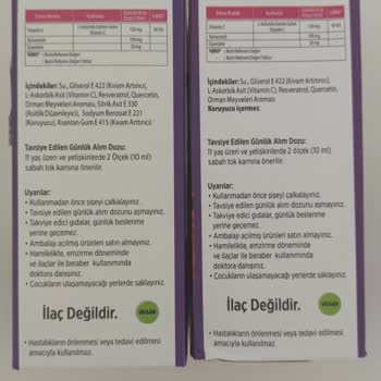 Resverol Firmada Standart Yok!