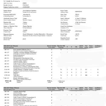Örgün Okurken Geçtiğim Ders AÖF Sisteminde Muaf Gözükmüyor