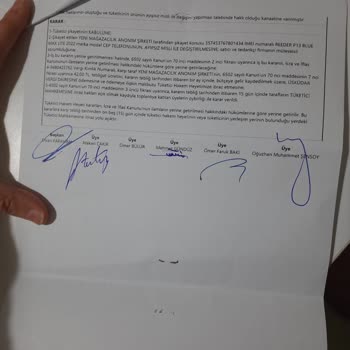 A101 THH Kararına Uymamaktadır