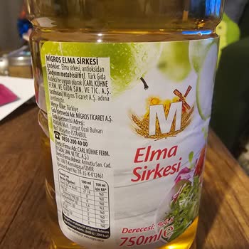 Migros Carl Kühne Bozuk Sirke