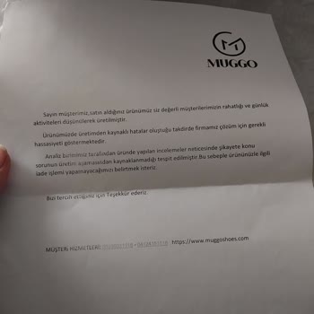 Muggo Ayakkabı (Deparshoes) Kısa Sürede Yıpranan Ayakkabı Hayal Kırıklığı