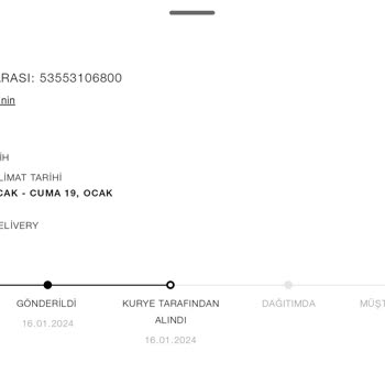 Zara Online Siparişte Gecikme