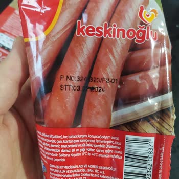 Keskinoğlu Sosisten Yabancı Cisimler Çıktı