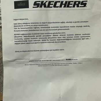 Boyner'den Aldığım Skechers Marka Ayakkabının 3. Ayda Yırtılması