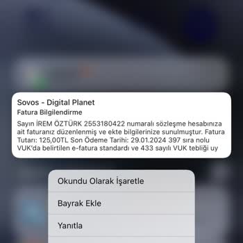 Sovos Türkiye Anlaşılmayan Vergi Maili Karmaşası