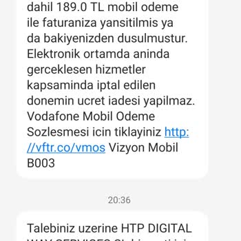 Vodafone Funny Zone Adına İzinsiz Mobil Ödeme Yapıyor